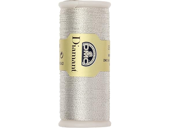 [6 Rolls] DMC Diamant Yarn, 35m D168 DMC