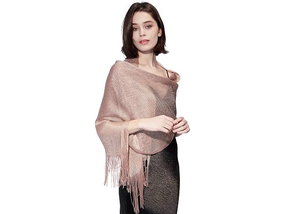 MissShorthair Women (OS) Sparkly Shawls Dresses