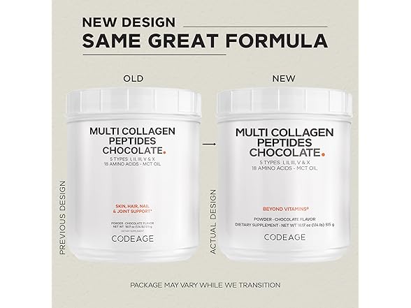 Codeage Multi Collagen Chocolate Protein