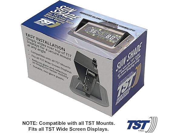 TST 507 TPMS 4 Cap Sensors Color Disp