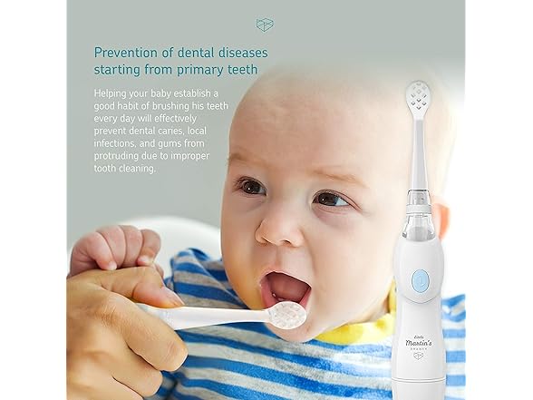 AKSDESY Little Martin's Toddler Electric Toothbrush