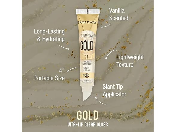 Ruby Kisses Broadway Vita Lip Clear Lip Gloss