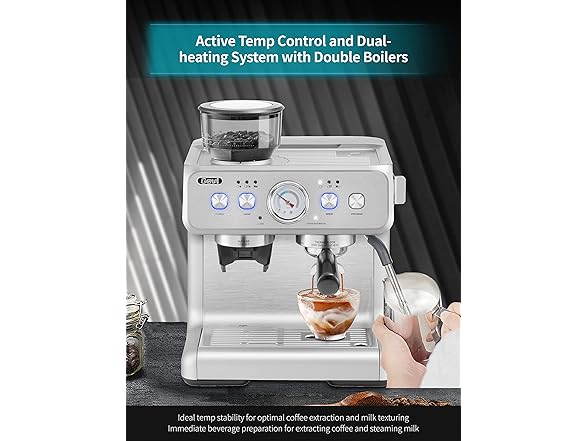 Gevi Espresso Machines with Grinder