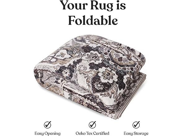 Superior 2'7"x6' Modern Floral Medallion Area Rug