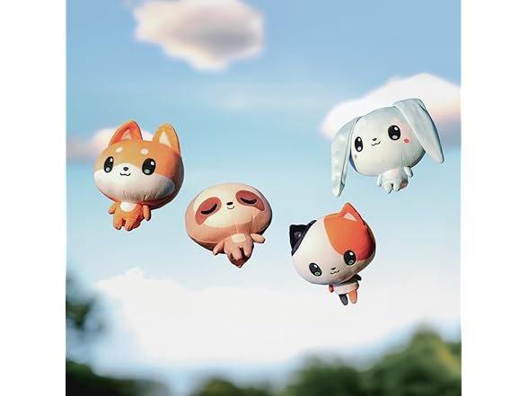 Teeturtle Honeybean The Calico Cat 5" Cloudheads Plush