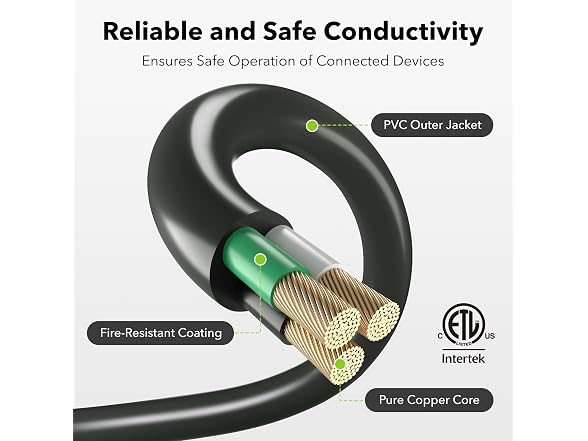 BN-LINK 2-Pack Outdoor Extension Cord