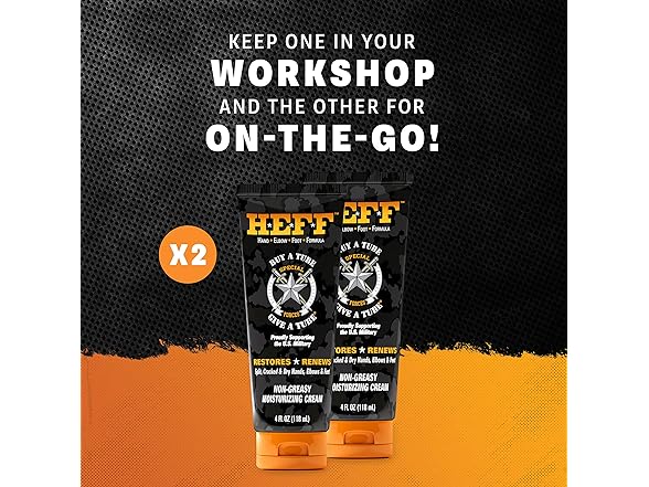 Heff - Hand Elbow Foot Formula Lotion 2pk