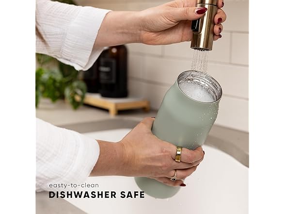 Simple Modern Water Bottle with Straw lid  34oz, Winter White