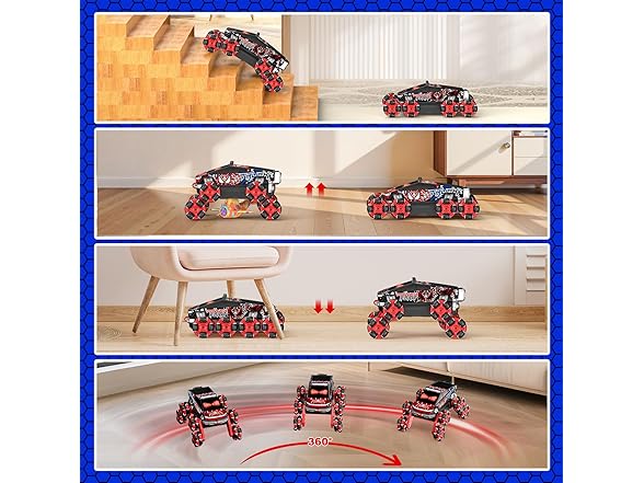 8 Wheels RC Stunt Car