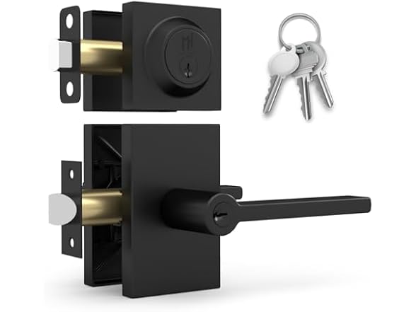 Matte Black Entry - Combo
