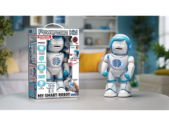 LEXiBOOK Powerman Kid - Bilingual Robot