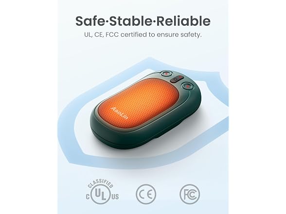 Rechargeable Hand Warmers 2‑Pack