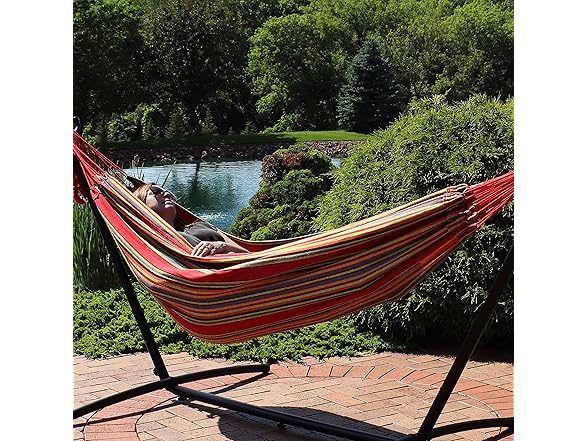 Sunnydaze Double Brazilian Cotton Hammock