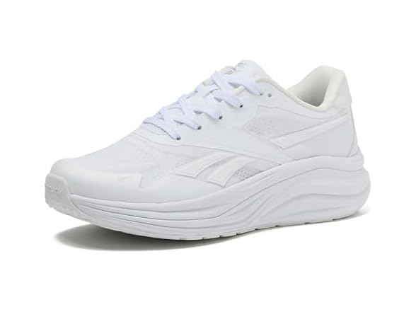 Reebok Futura Dash Running Shoes for Women, White/Metallic Silver, 11 Medium