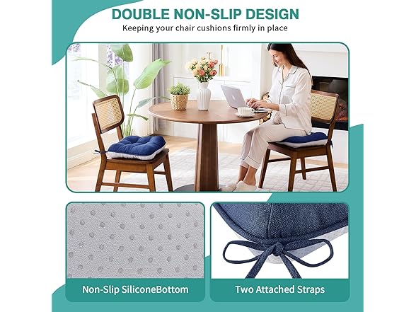 BETU Chair Cushions for Dining Chairs