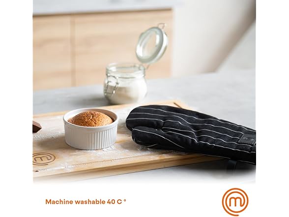 MasterChef Oven Mitts Heat Resistant, Set of 2