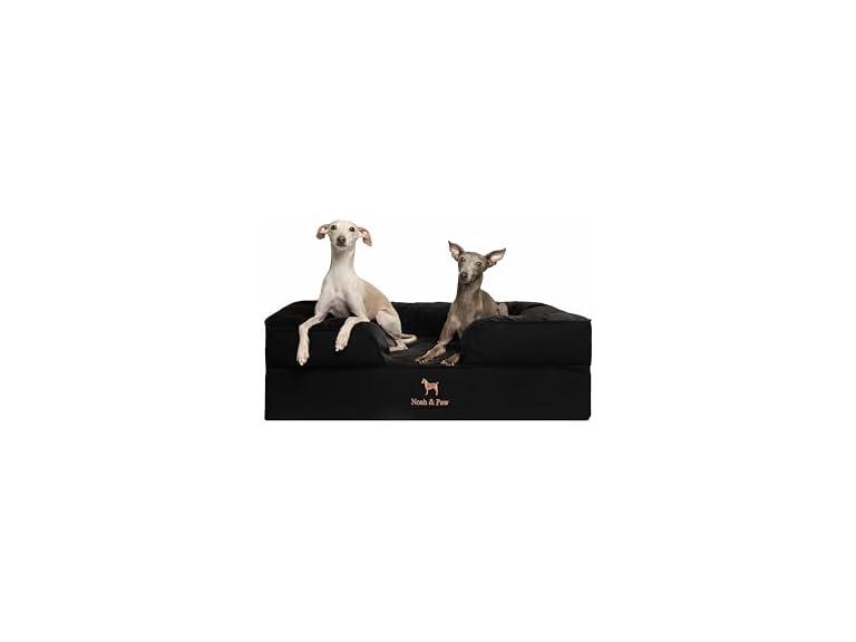 NOAH & PAW SO-DE-BLK-L L NOAH & PAW Dog Bed - Sofa Bl