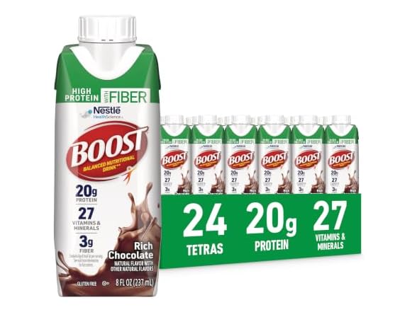 BOOST | High Protein with Fiber 24 pk