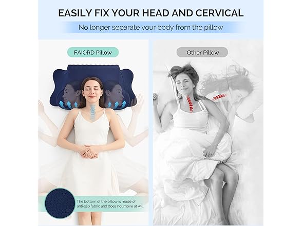 FAIORD Cervical Neck Pillow