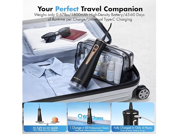 Cordless Water Flosser: C15 Portable