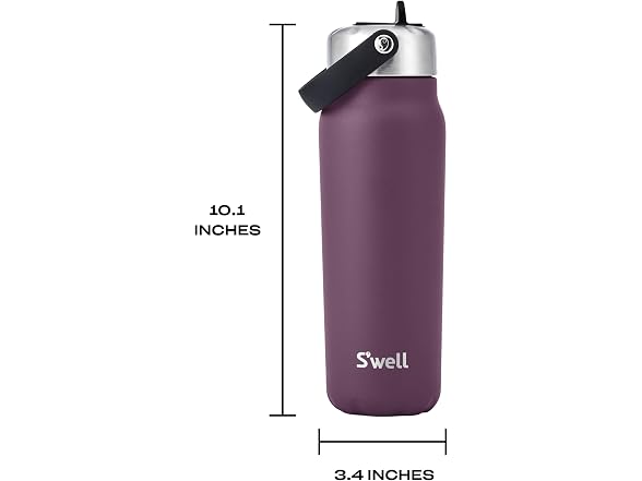 S'well Recycled Stainless Steel Explorer 24oz, Plum