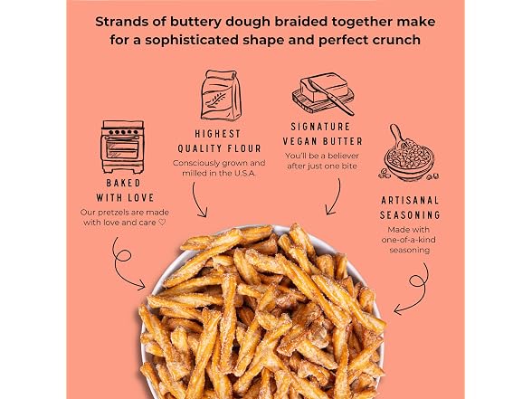 STELLAR SNACKS Pretzel Braids