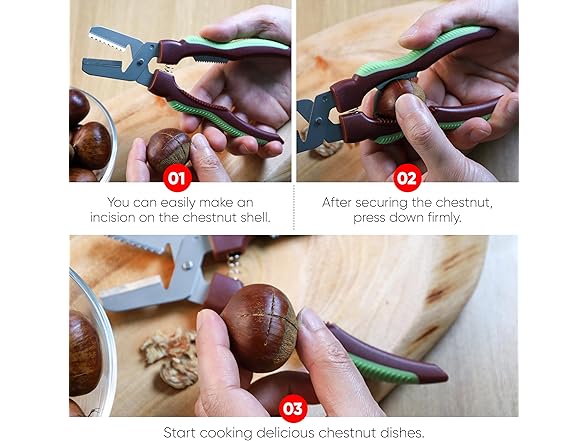 SEJONG COOK Chestnut Scissors