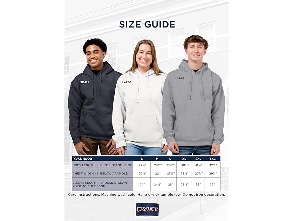 JanSport Unisex (L) NCAA Rival Hood