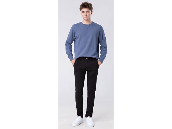 Plaid&Plain Men (30W x 32L) Stretchy 30x32 Pants