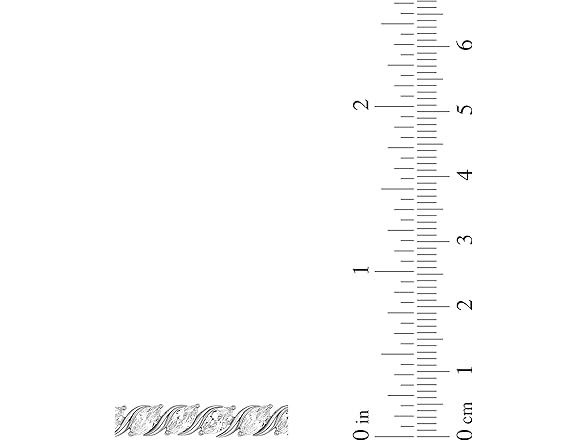 Amazon Essentials Cubic Zirconia Wave Bracelet