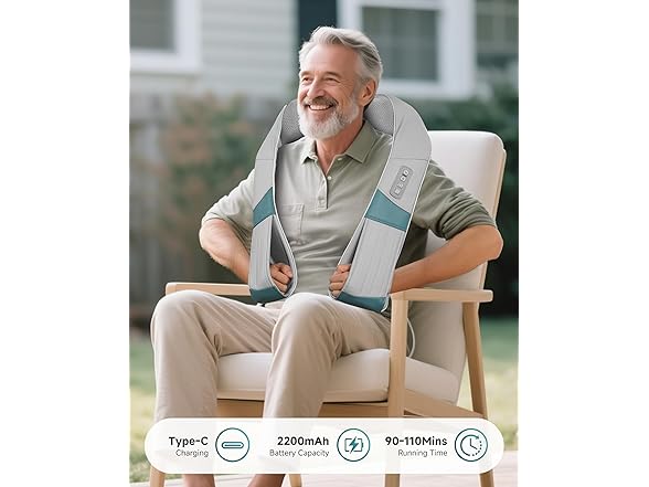 Snailax Cordless Neck Massager