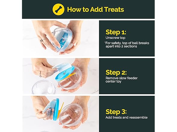 Pet Zone IQ Treat Ball Dog Treat Dispenser Toy