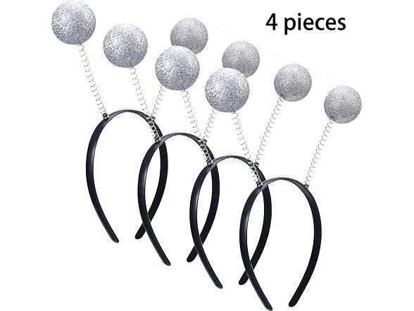 Blulu 4 Pieces Martian Antenna (One Fits Most)