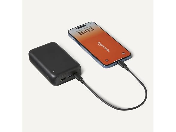 Amazon Basics High-Capacity Portable Charger Power Bank