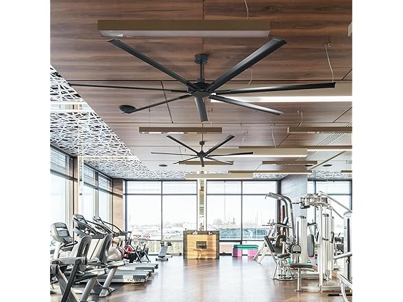 Parrot Uncle 100 Inch Ceiling Fan without Lights