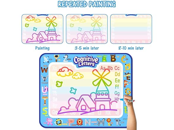 Jasonwell doodle mat Alphabet