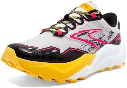 Brooks 1204041B094 7.5 Brooks Caldera 7 Women's Shoes Lunar Rock/Lemon Chrome/Black