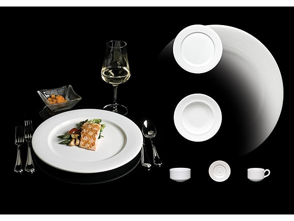 Fortessa 16pc White Dinnerware Set