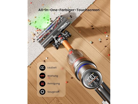 TVTAU 600W Cordless Vacuum Cleaner