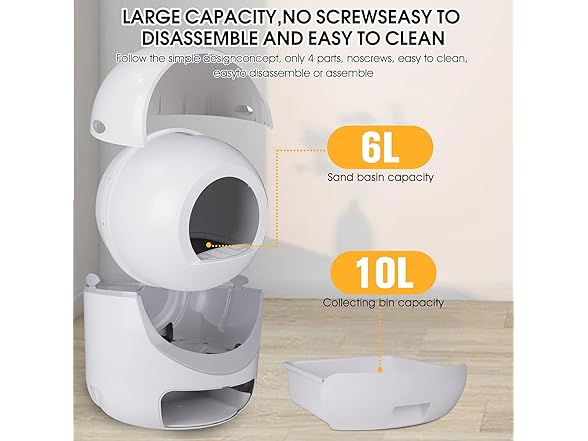 IRCPEN Self Cleaning Cat Litter Box