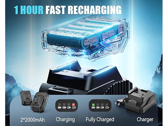 TILSWALL BD60 Cordless Drill Kit