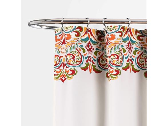 Lush Decor Clara Shower Curtain Single 72" W