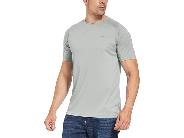 Baleaf Men (L) Quick Dry Short Sleeve UPF Shirt