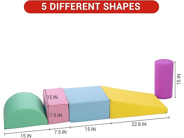 Hipicute Soft Climbing Indoor Set for Toddler