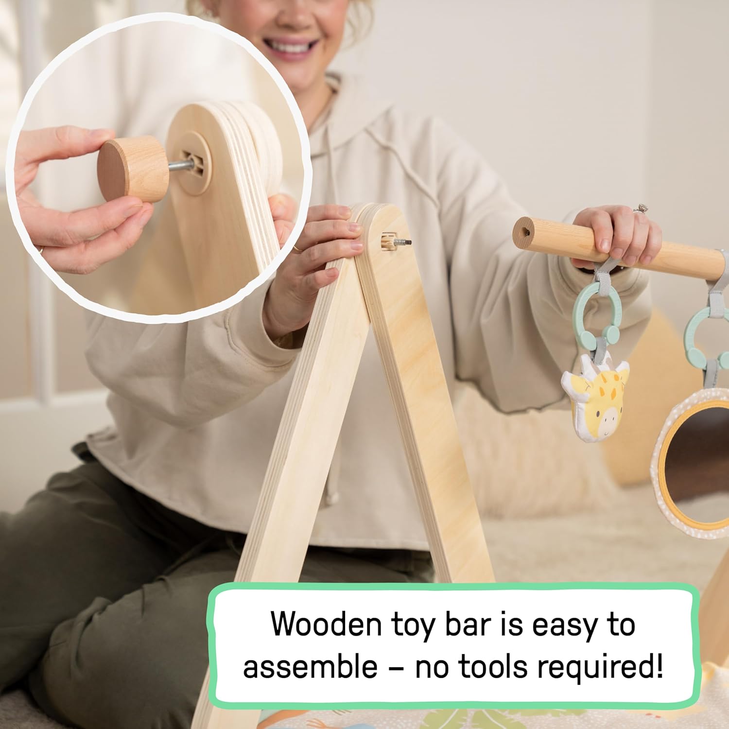Ingenuity Wonder & Wood Baby Play Mat - Gallery 15