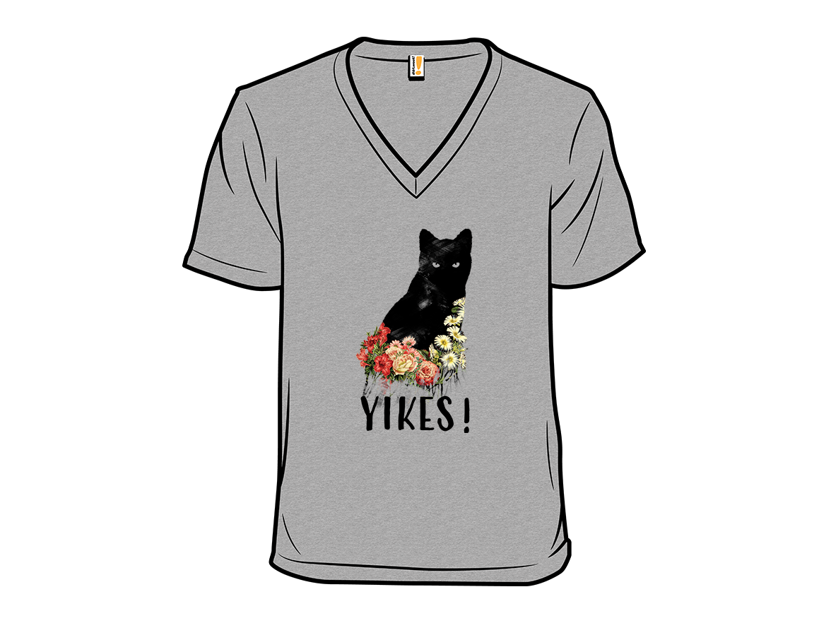 YIKES! Black Cat Vintage Flower - Gallery 10