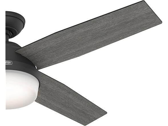 Hunter Fan 52" w/ Light Kit and Remote