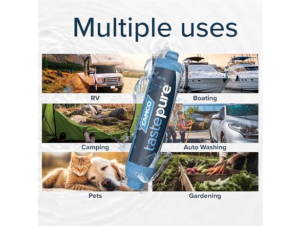Camco TastePURE RV Water Filter
