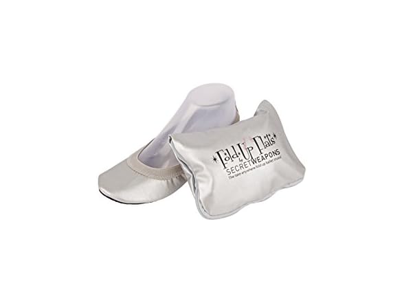 SECRET WEAPONS Fold Up Ballet Flats