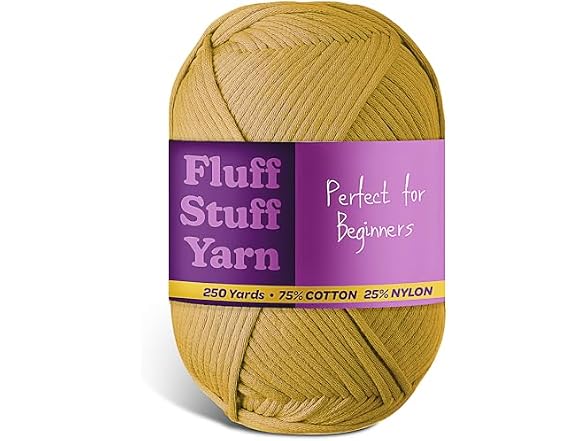 Soft Yarn for Crocheting Crochet Mustard